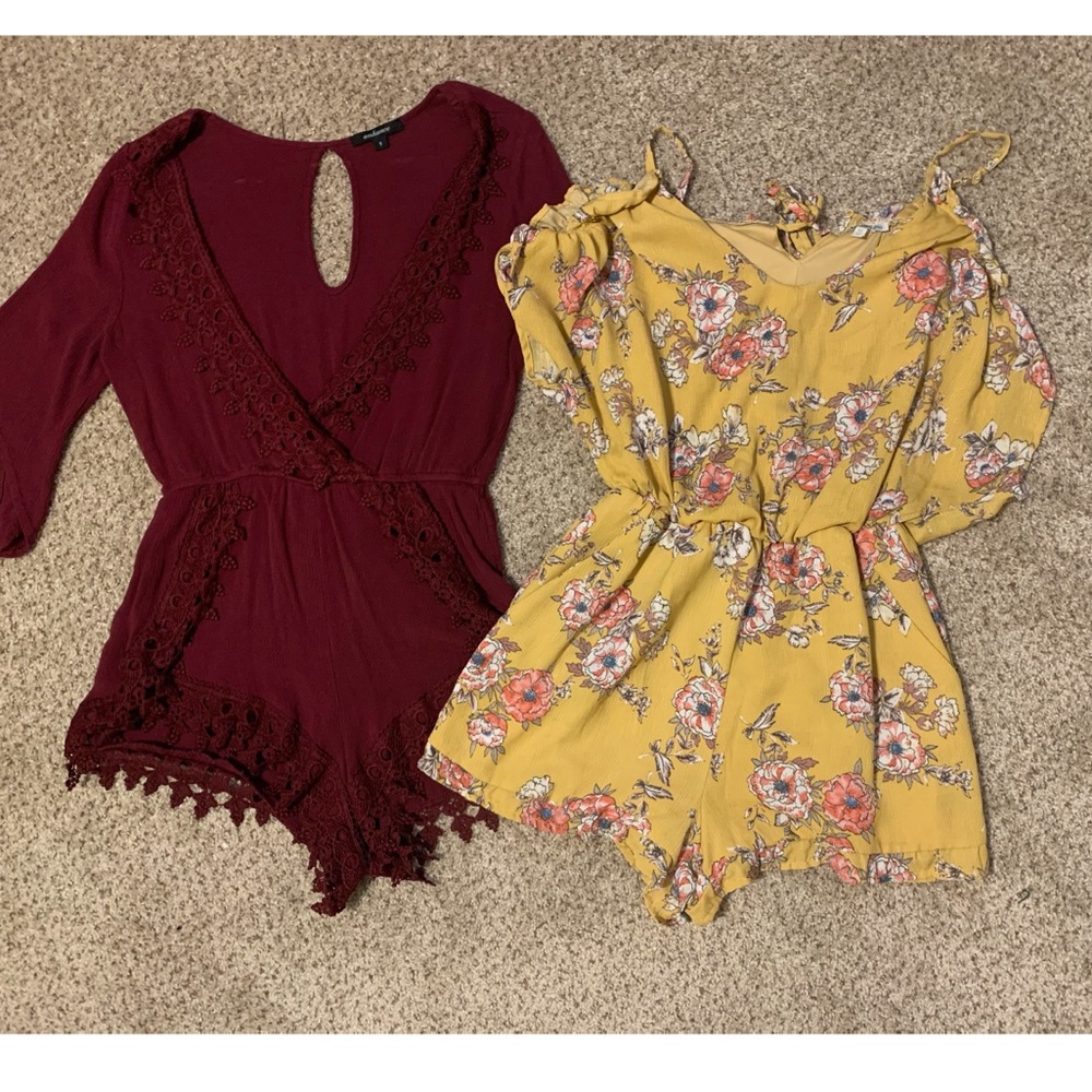 2 Rompers, Rue21 & Charlotte Russe